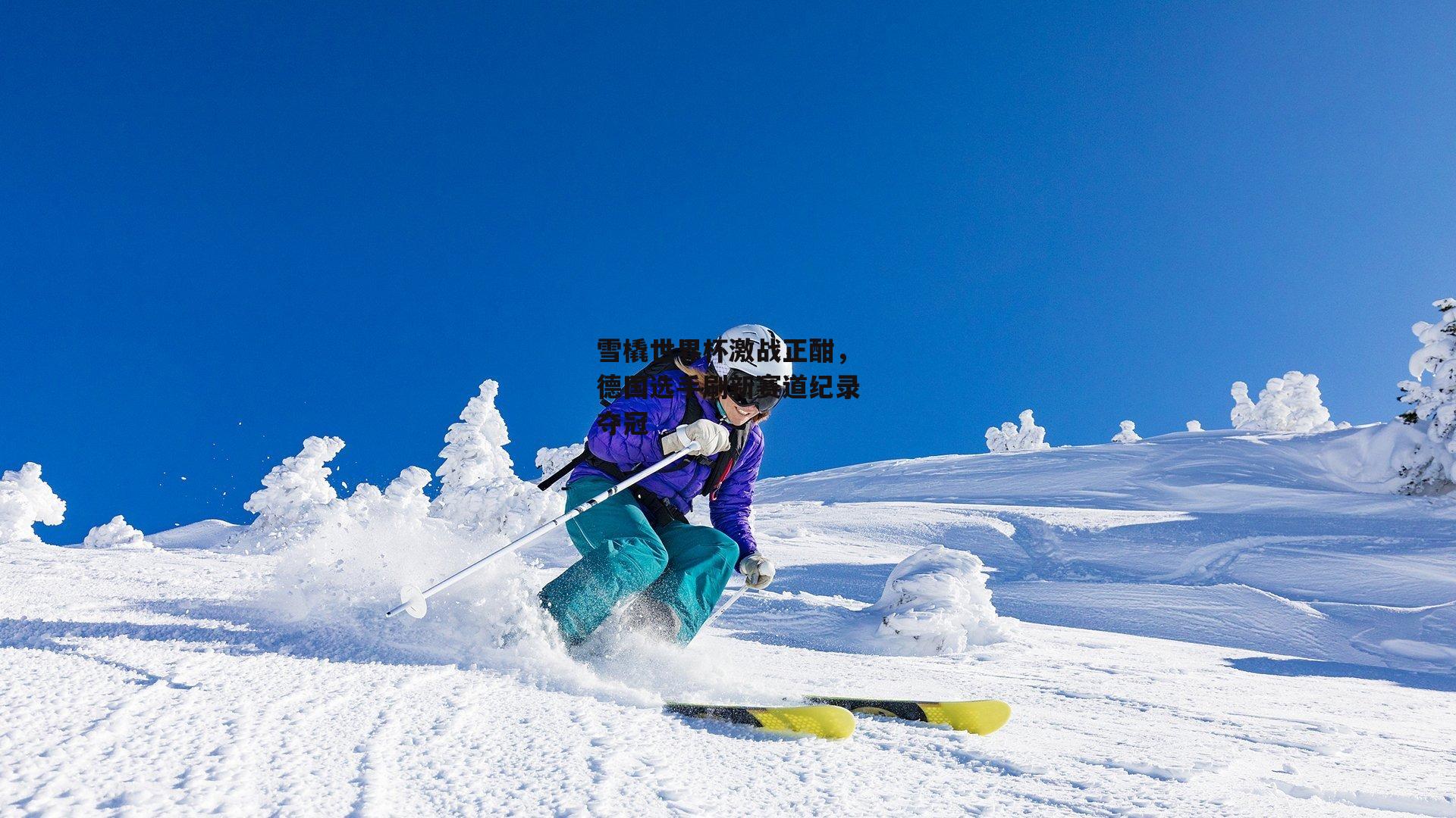 雪橇世界杯激战正酣，德国选手刷新赛道纪录夺冠